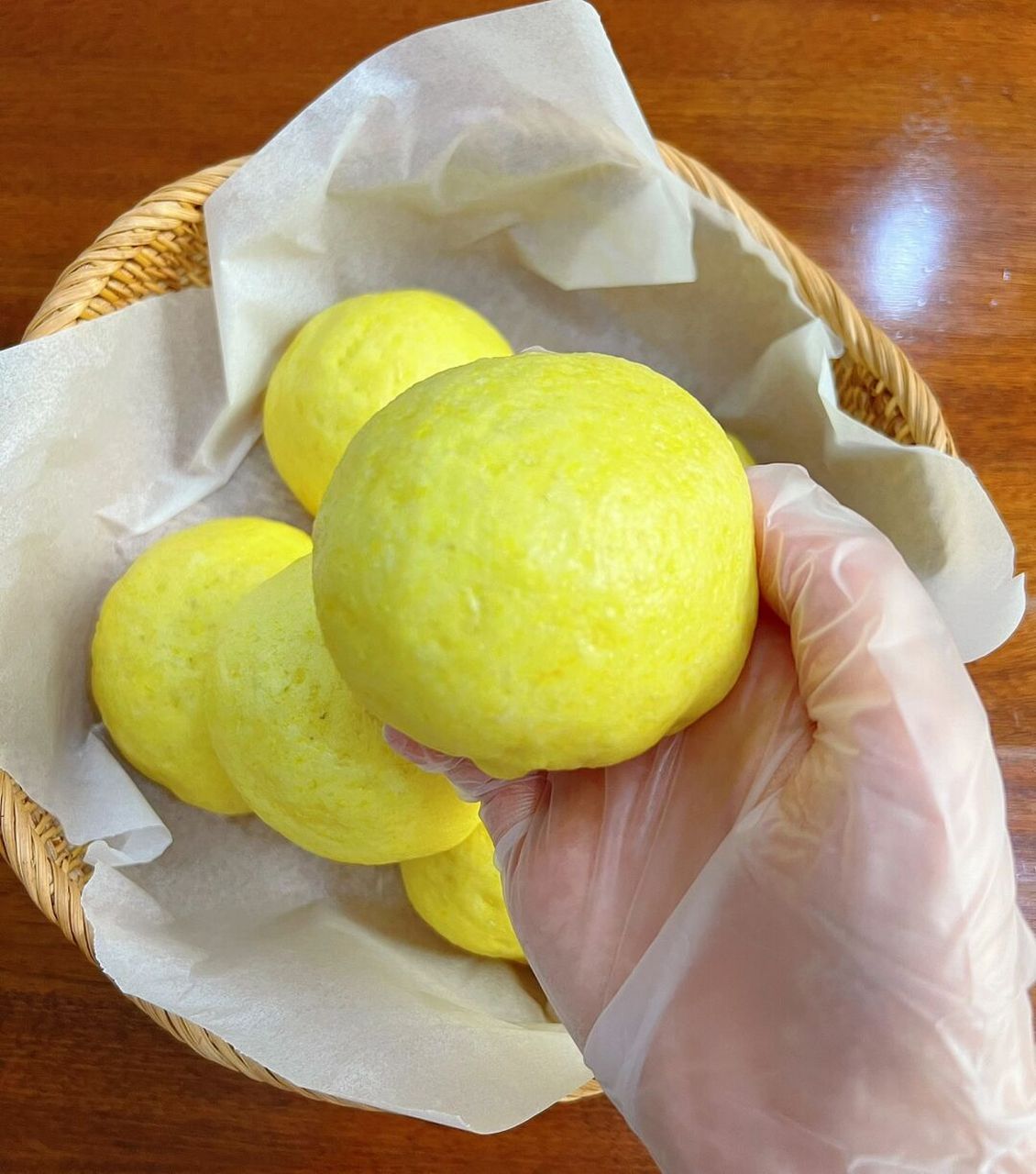 97巨好吃的南瓜紫薯包7515蓬松暄软香甜软糯6015 今天做的