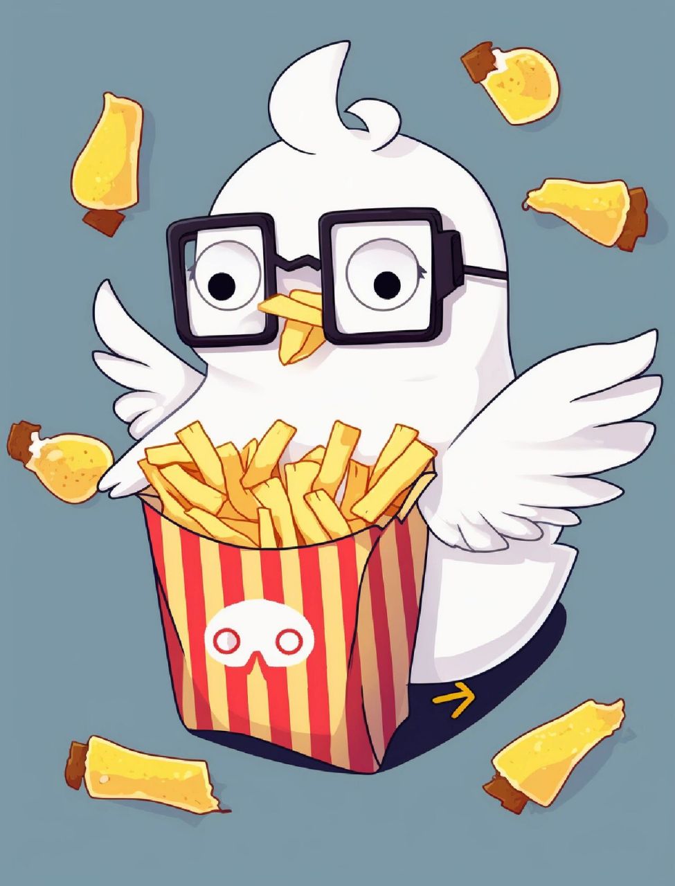 头像|去码头整点薯条93 当我开始生成海鸥,我可能是真的加班加疯了.