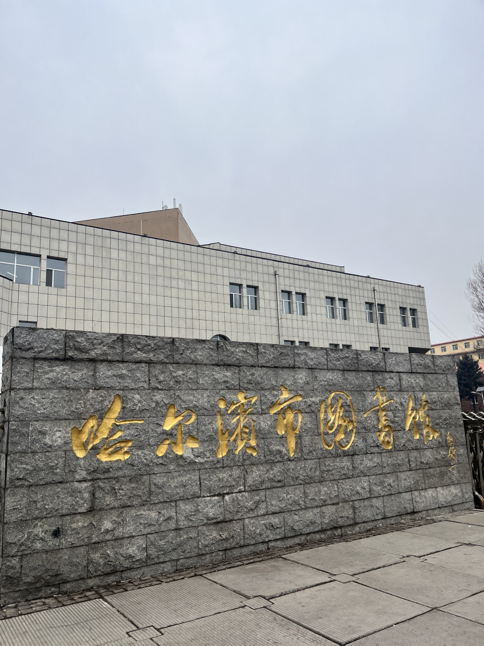 哈尔滨市图书馆一日游 在学校正对面好方便