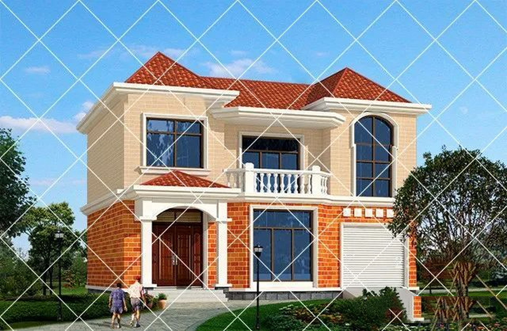 20万左右二层别墅,8款二层,实用又漂亮别墅 8款造价20万左右农村别墅