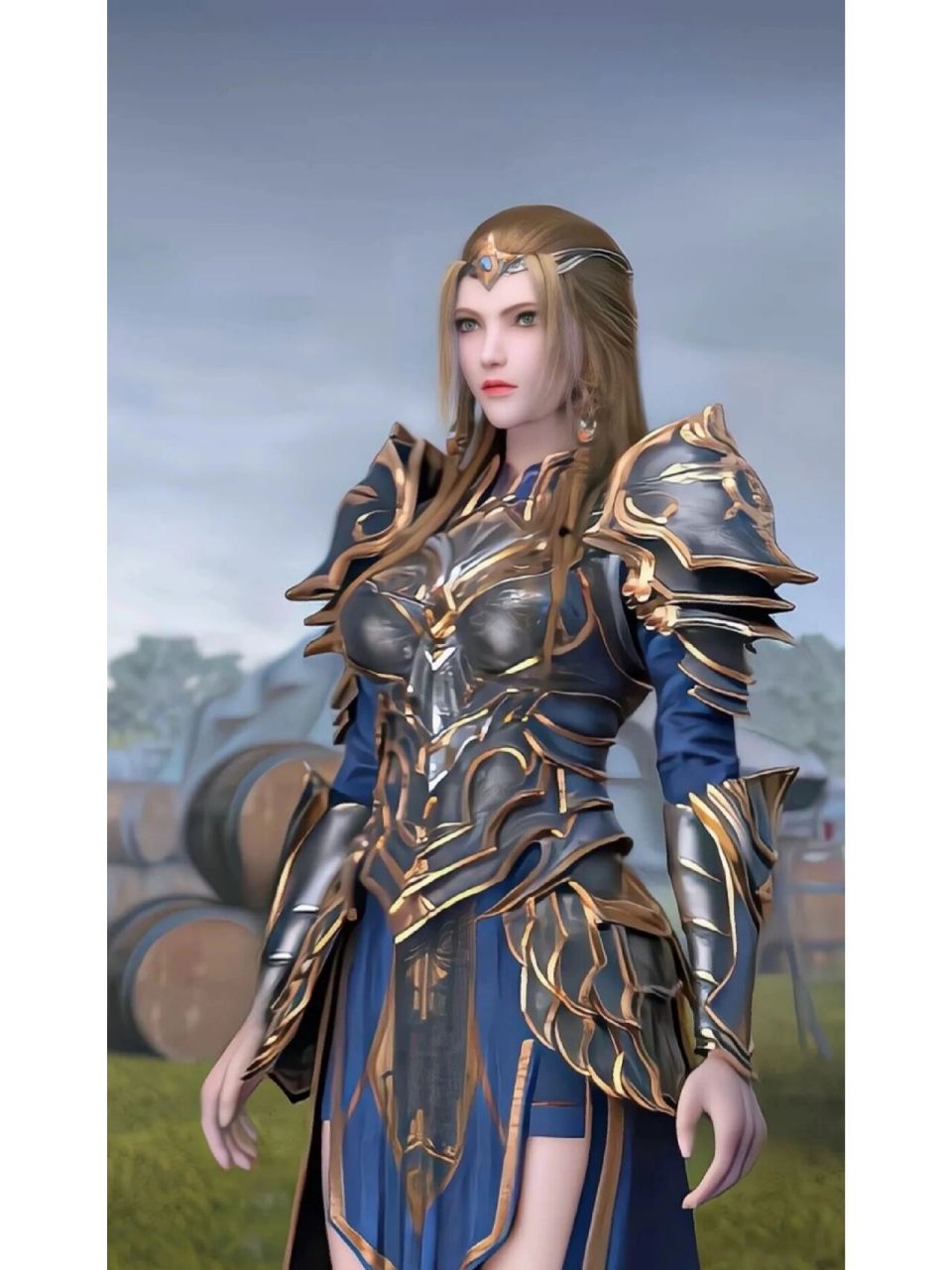 分享壁纸第166期 雄兵连.天使彦 金发天使828282