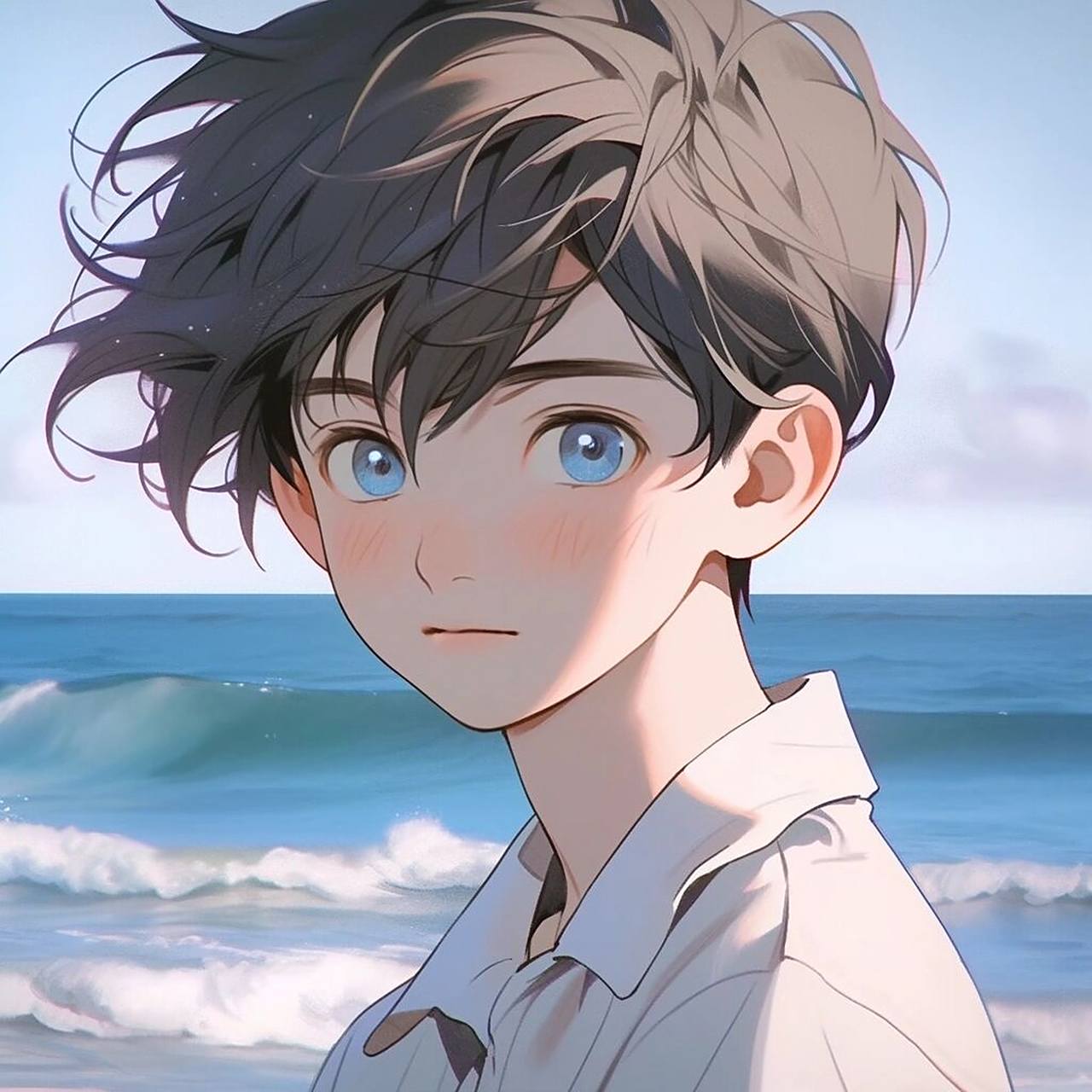 61 男生阳光帅气头像7815 时时刻刻都要照顾好自己的情绪,开心