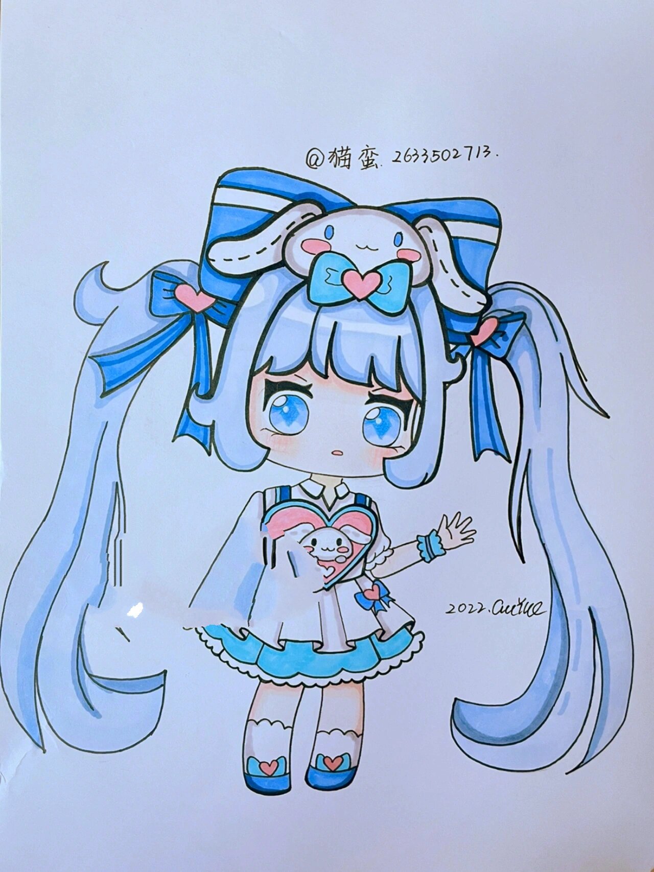 迷你世界 玉桂狗妮姆q版动漫女孩