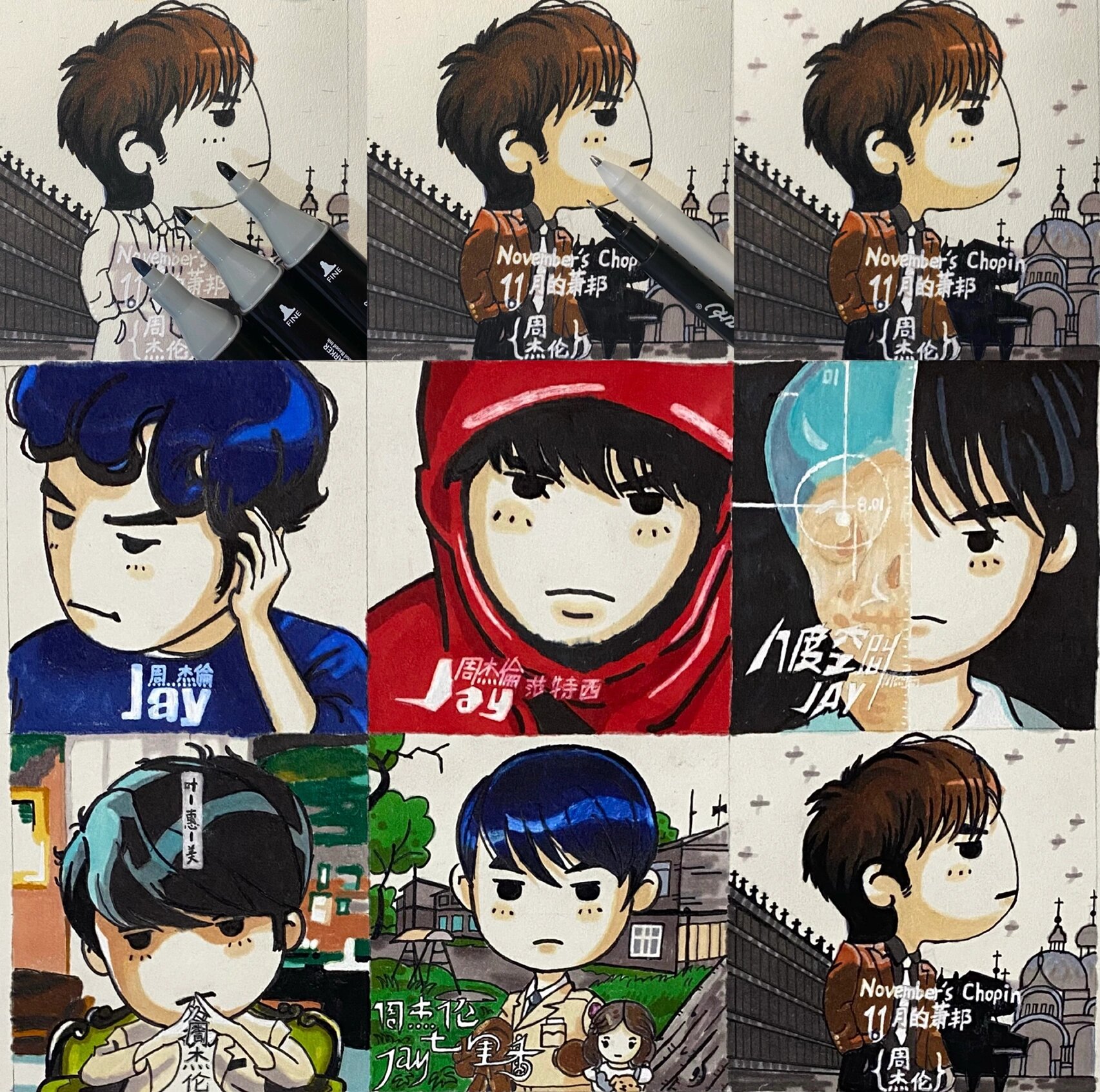 jay chou 周杰伦专辑