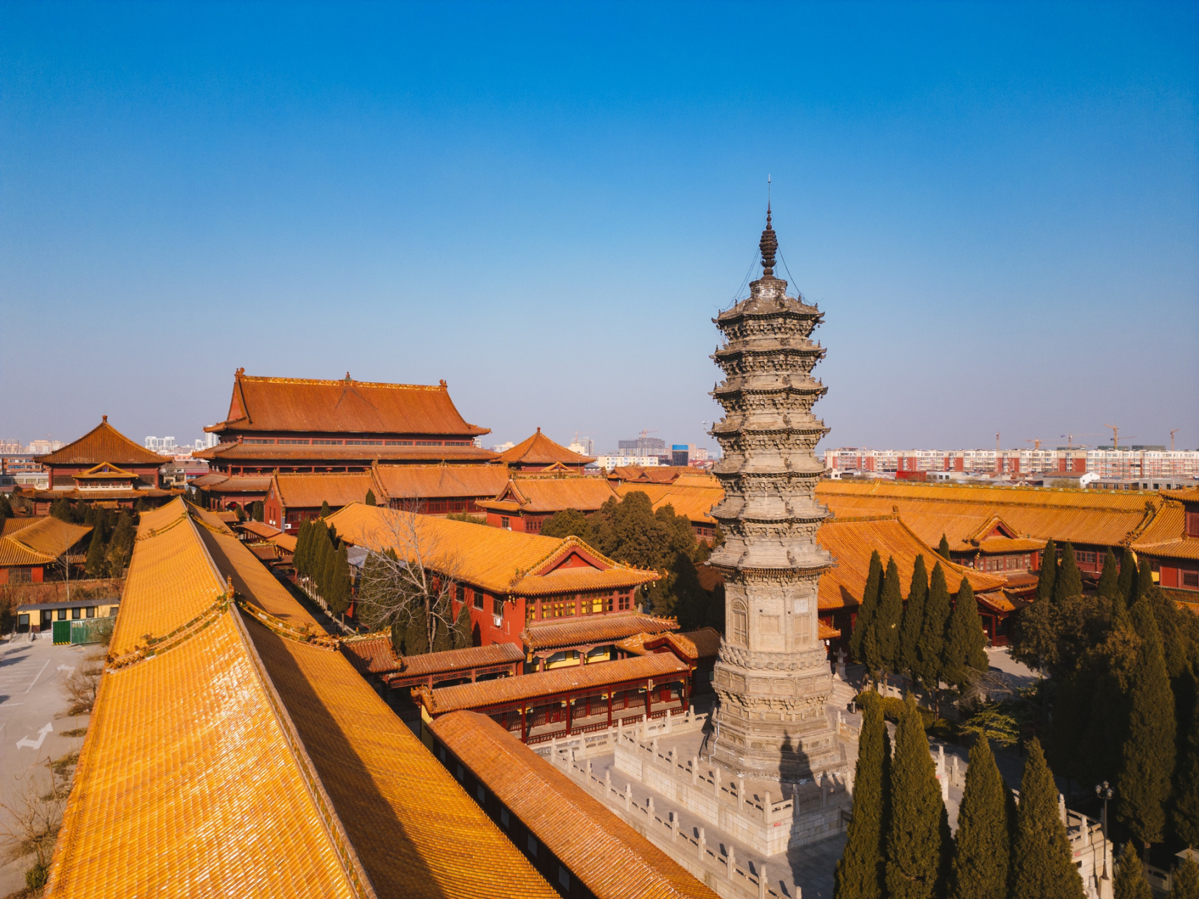 赵州桥,这个县还有一座国宝级柏林寺塔 07 第3天,河北赵县柏林寺塔