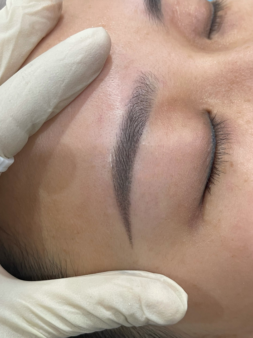 今日纹眉|手工雾眉即刻效果