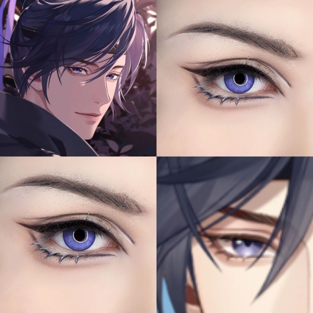 代号鸢 傅融cos眼妆 最近代号鸢上头了00