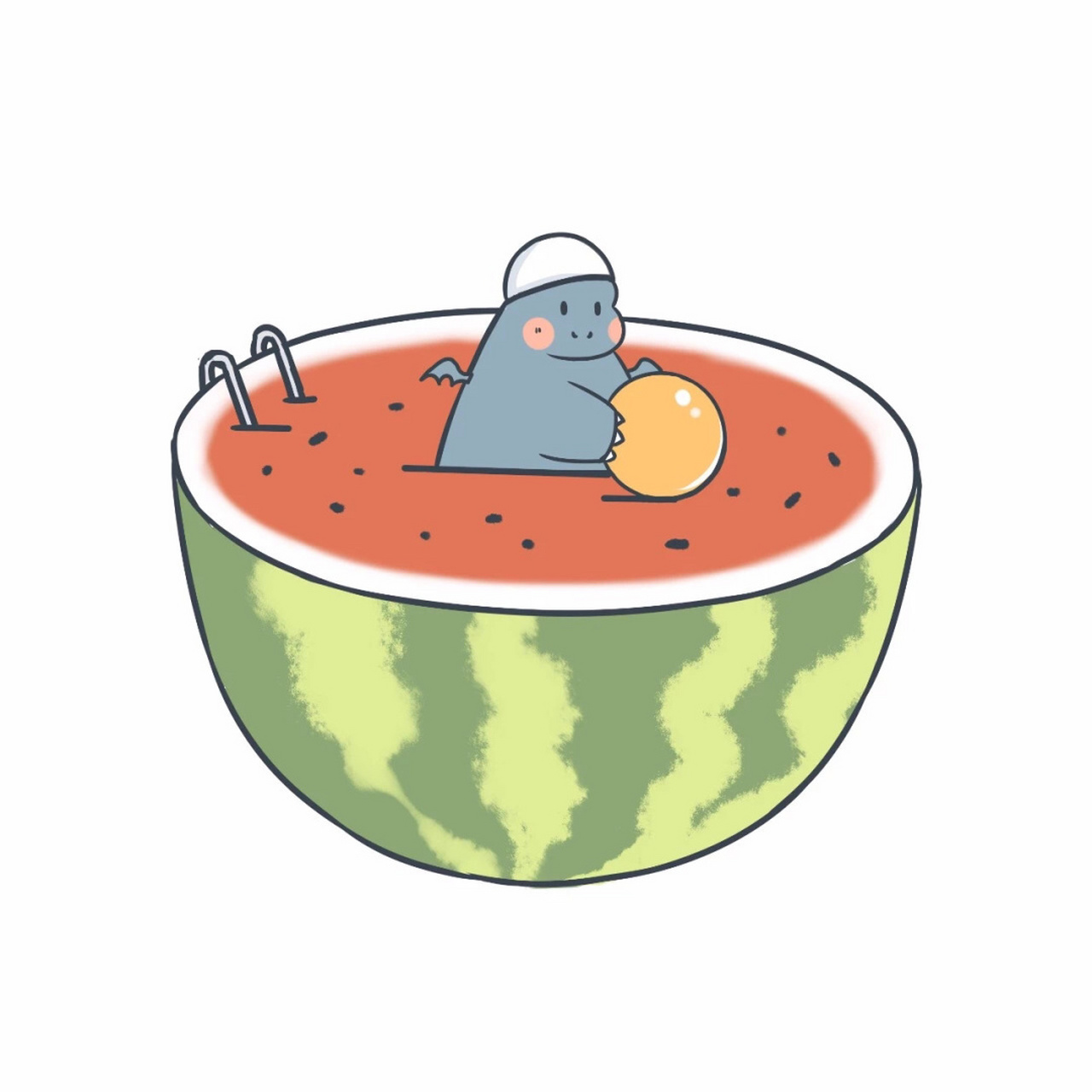 可爱头像95萌哭啦 来一波夏日专属卡通头像,你就是这个夏天最靓の仔