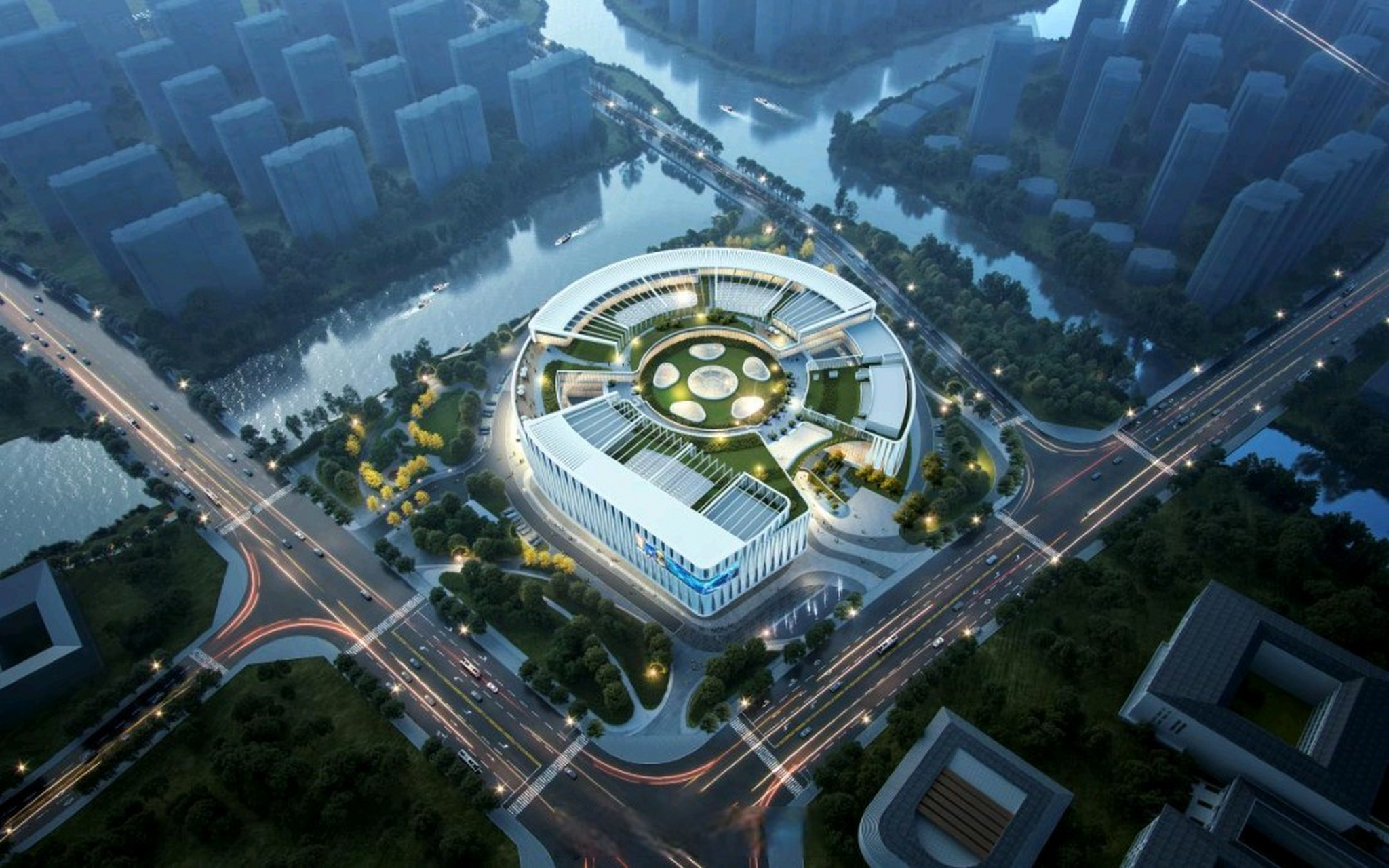 新的绍兴市青少年活动中心效果图曝光】5月31日下午,绍兴市青少年活动