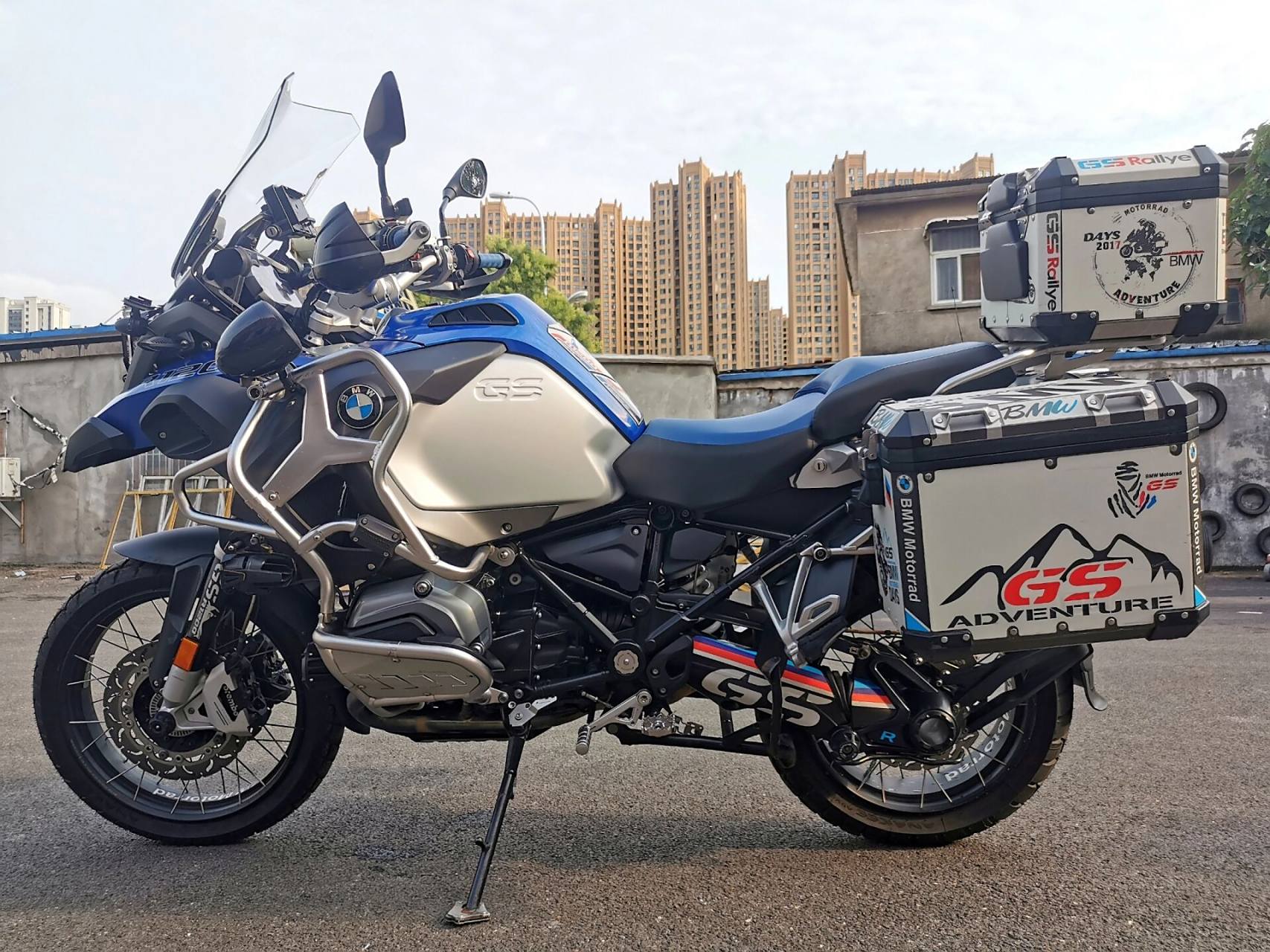 宝马水鸟1200adv 价格合适 车况无敌 新到15年宝马r1200gs adv 德产大