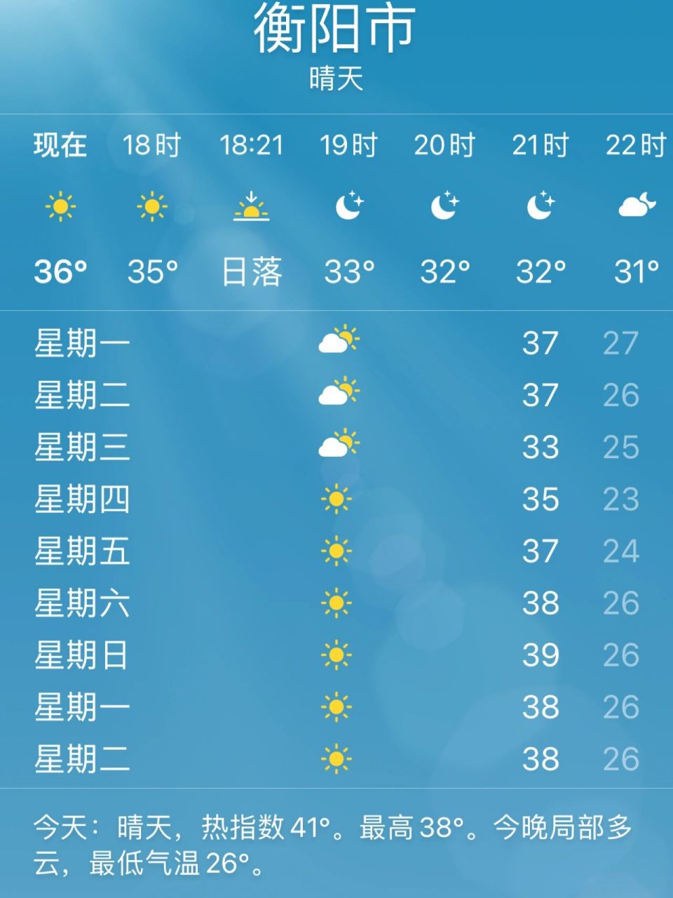 衡阳天气 | 永远过不了秋天的地方 [笑哭][笑哭]