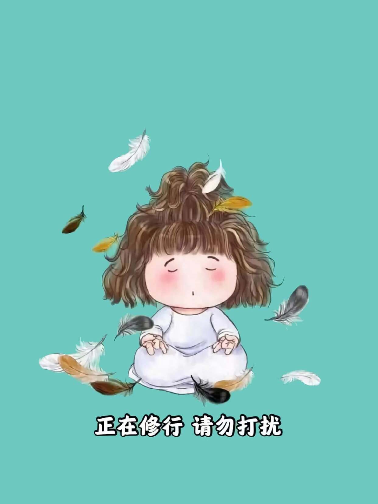 正在修行,请勿打扰