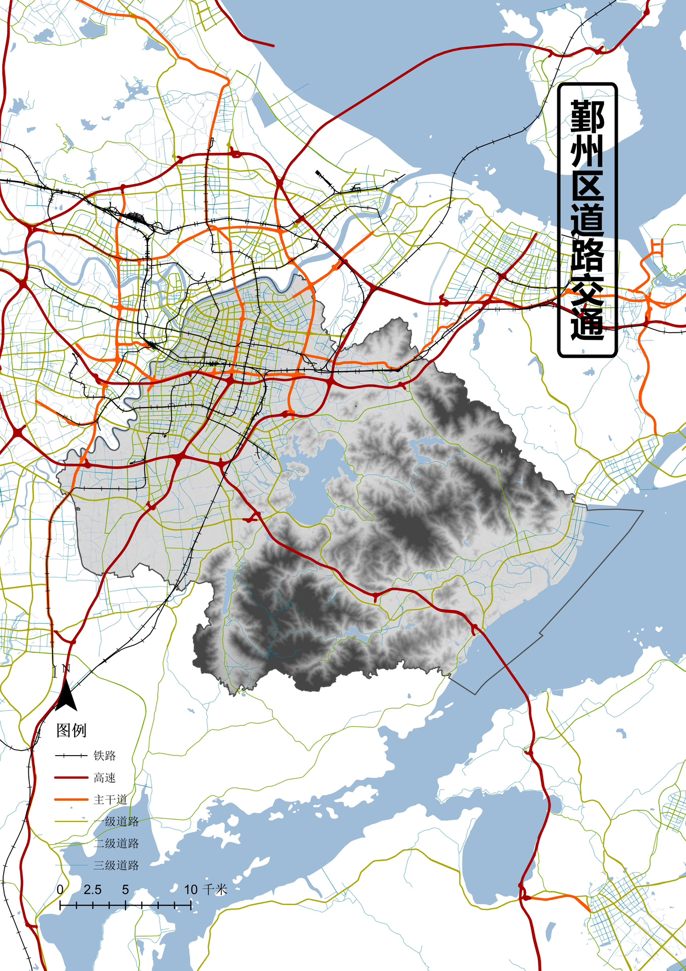 鄞州区区划调整后地图图片