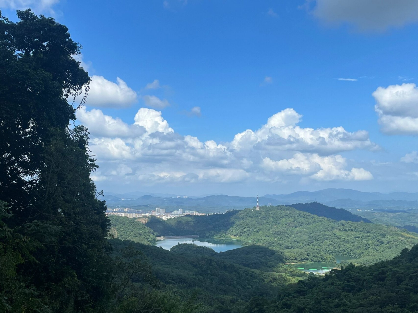 海南琼中百花岭风景区图片