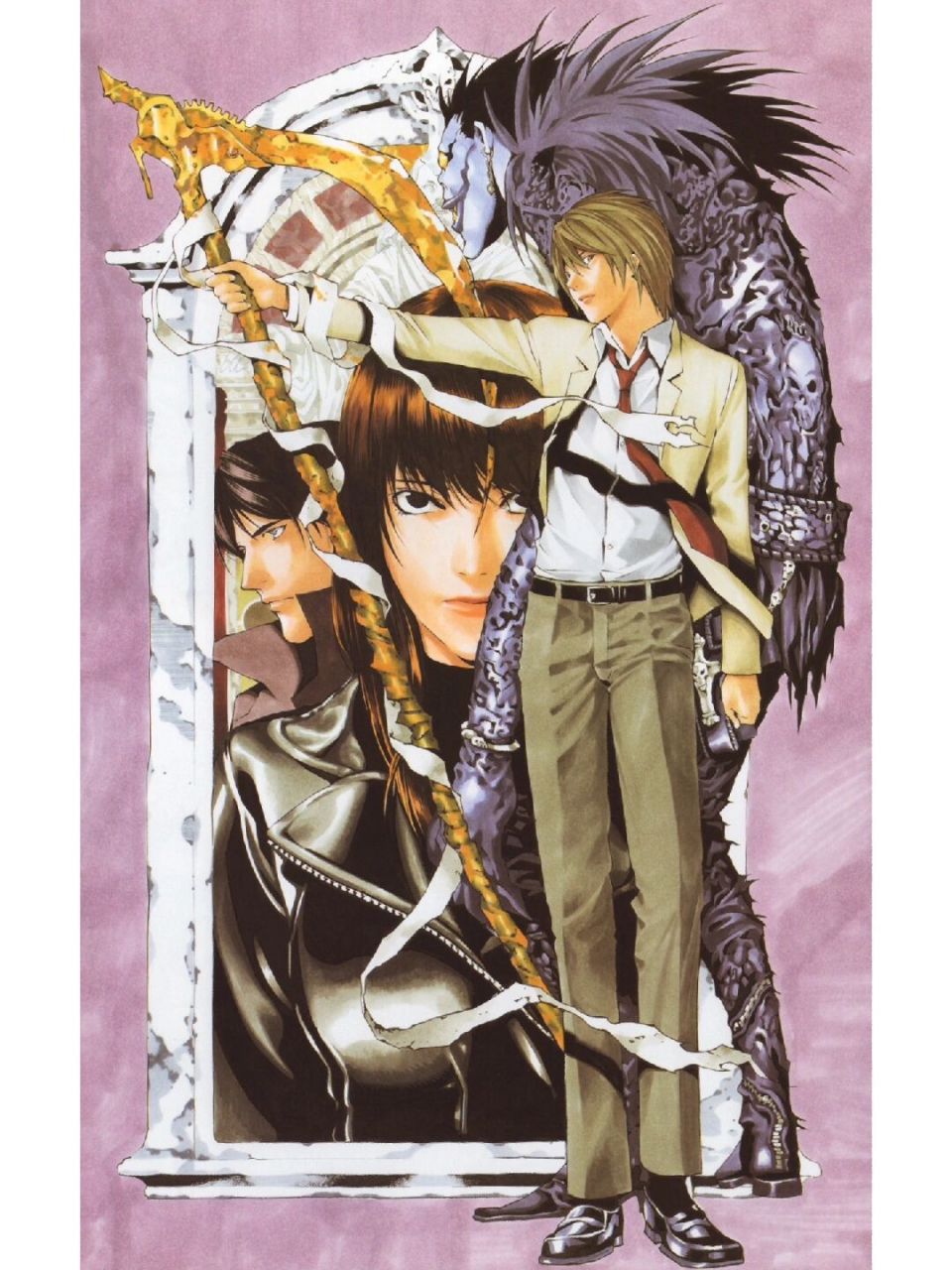 壁纸分享 | 死亡笔记death note夜神月 | p2 上一次是l 这次来一组