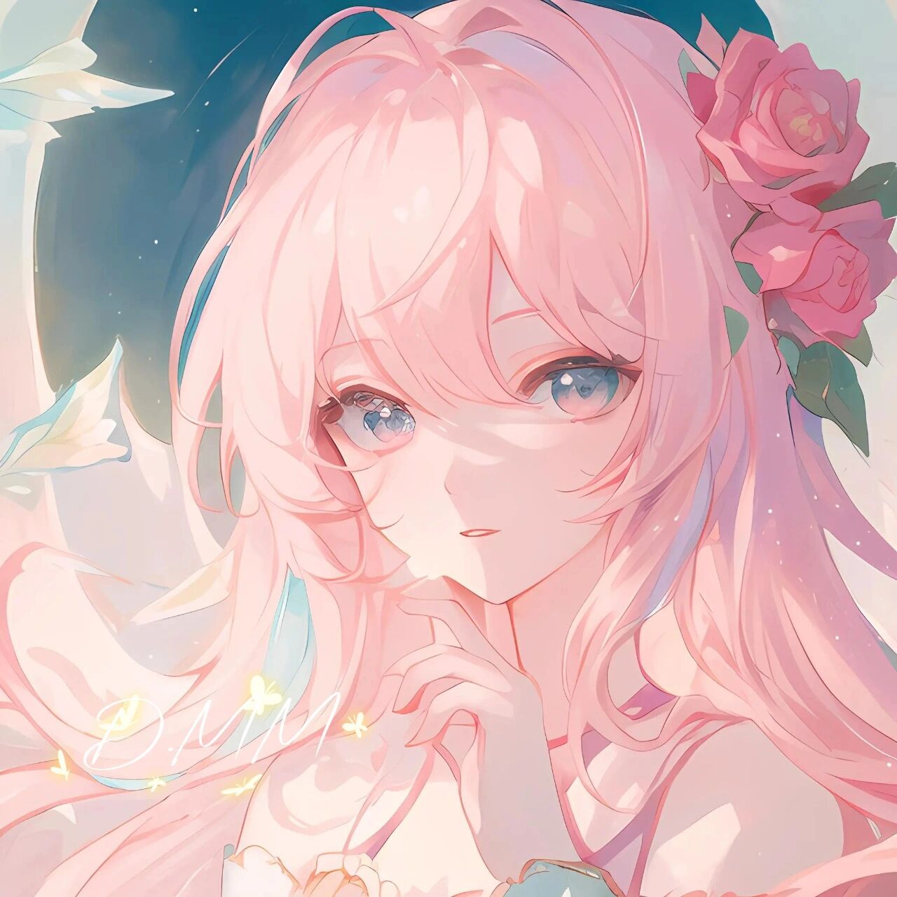 女生头像|又甜又仙招桃花头像 94粉色系 由无界ai生成