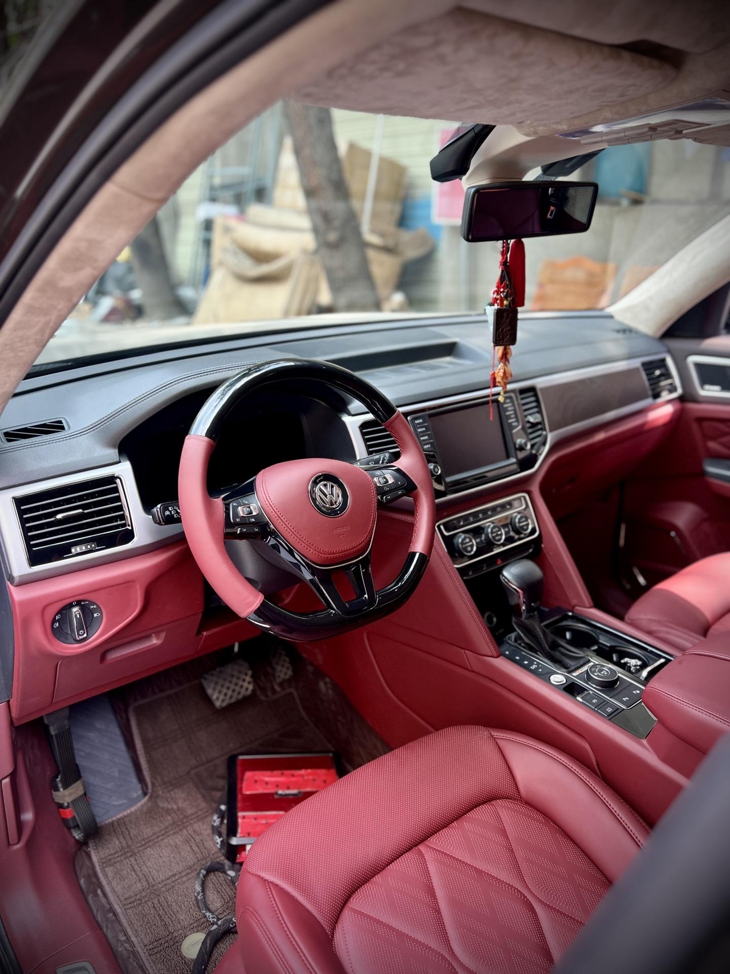 大众途昂内饰翻新案例实拍.大众途昂 汽车改装