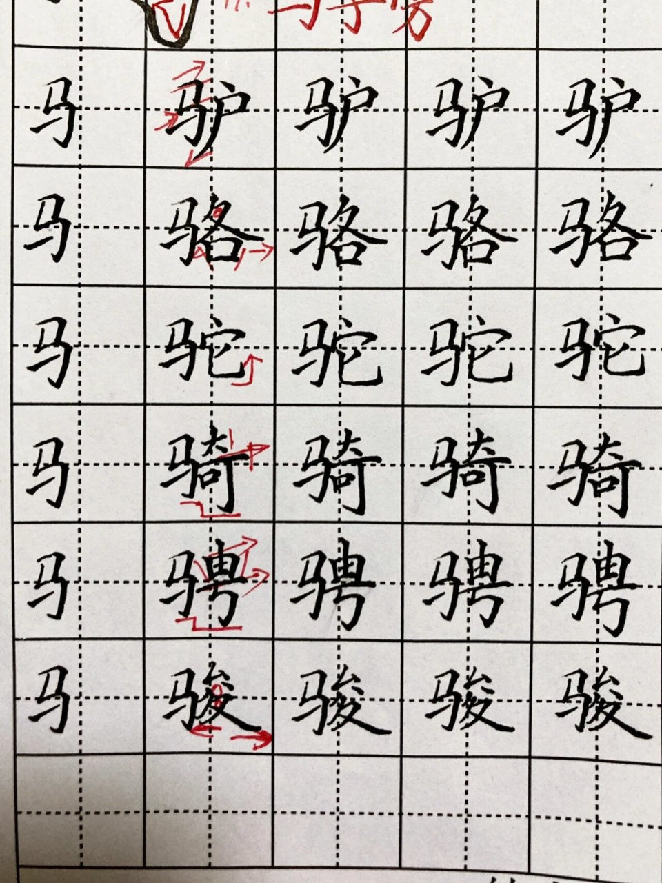 晚上好,第49篇"马字旁"
