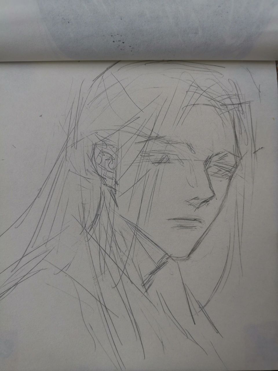 自动铅笔画了少年嬴政