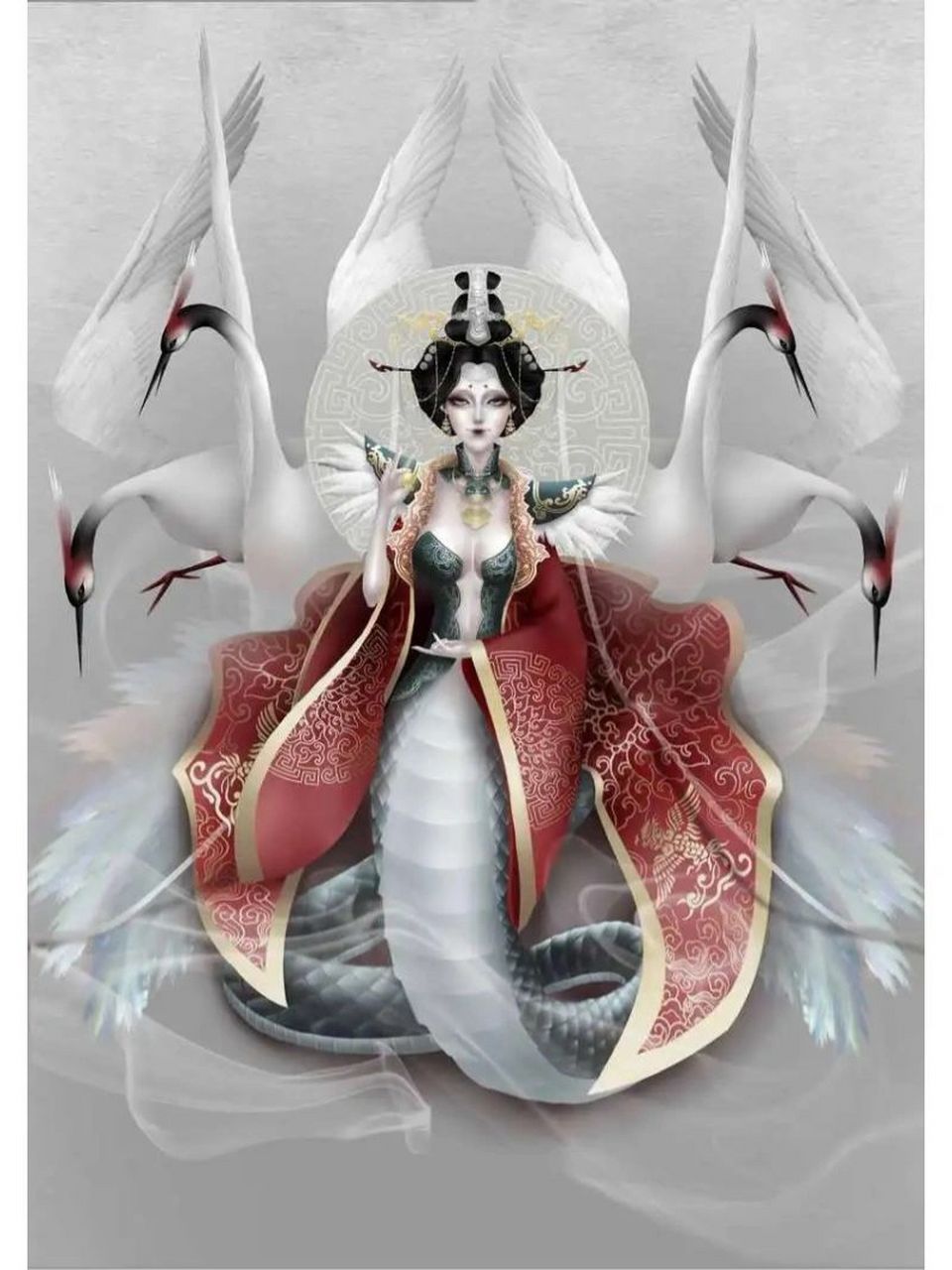 山海经女性人物 1. 西王母.又称王母娘娘,是中国神话中的重要人物.