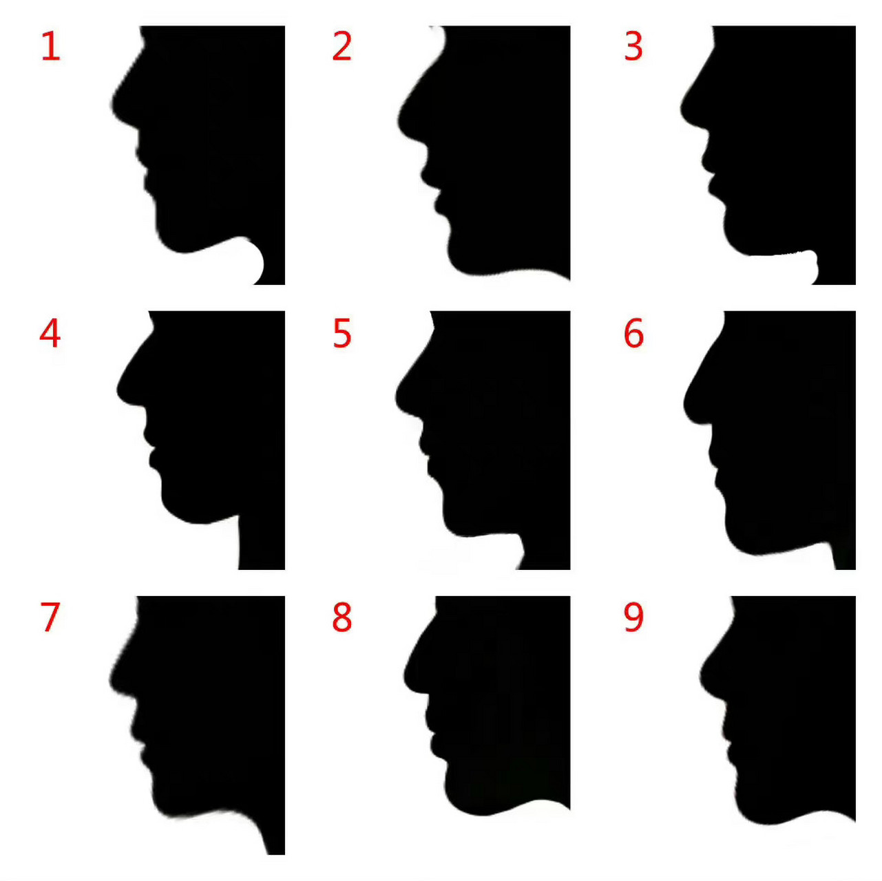 嚯 考眼力时刻到[呆] 以下内地流量小生们的侧脸剪影 你都能认出谁的?