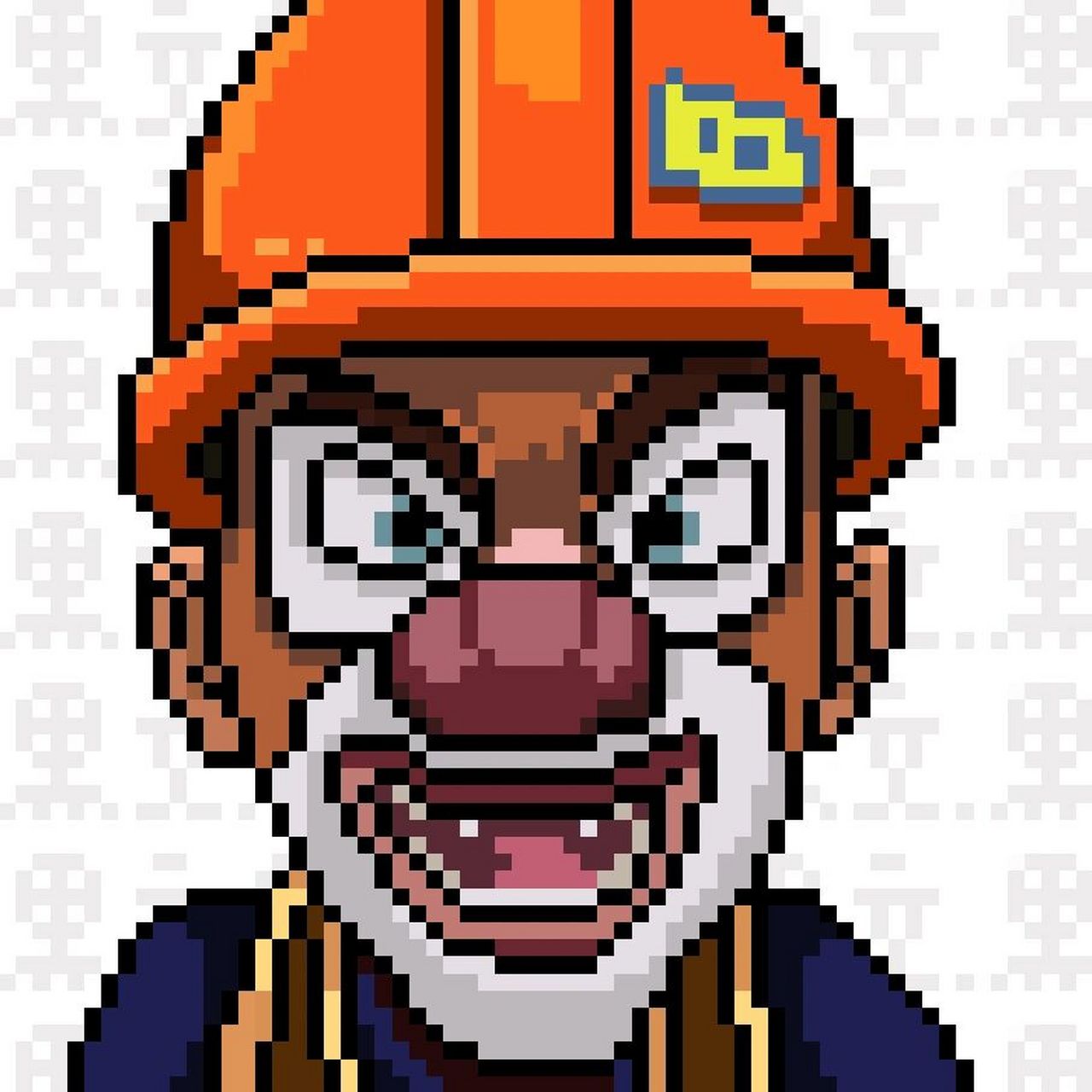 光头熊又来砍树了[惊哭] #像素画# #头像分享# #熊出没##情侣头像