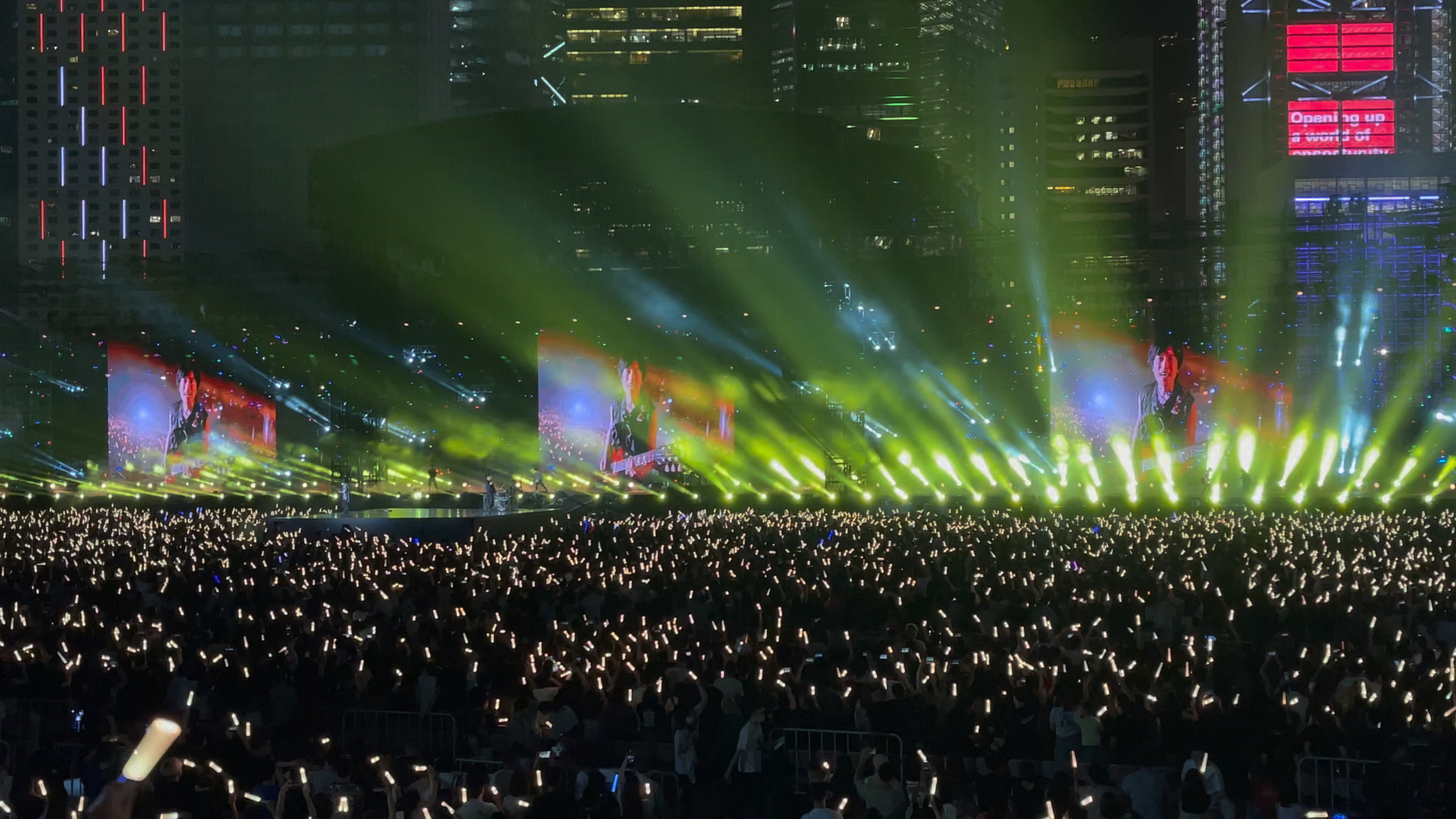 4.14五月天香港阶梯视角 四年了终于又看到蓝海 太激动了