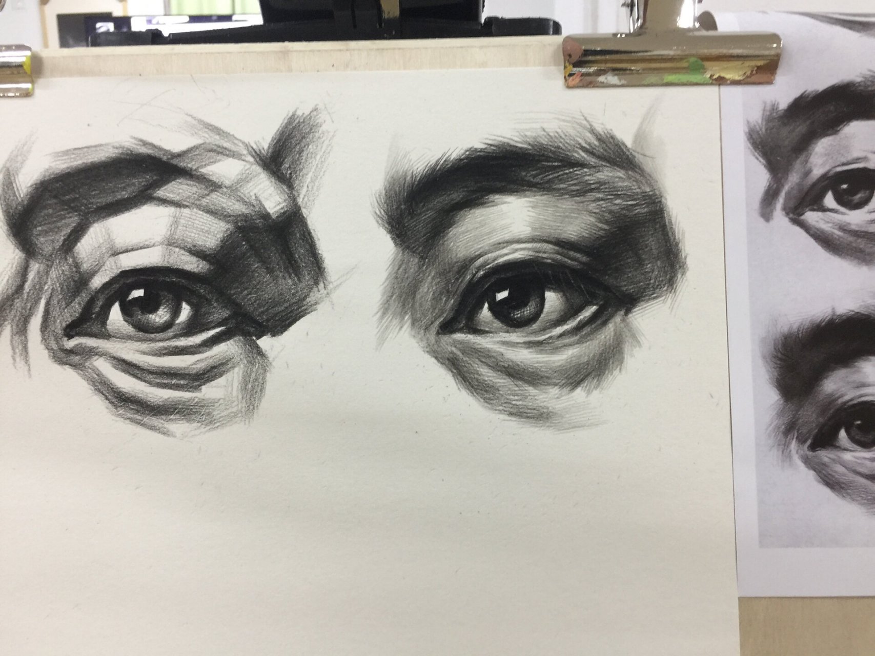 干货来啦!单体素描眼睛作画步骤,附带详细图