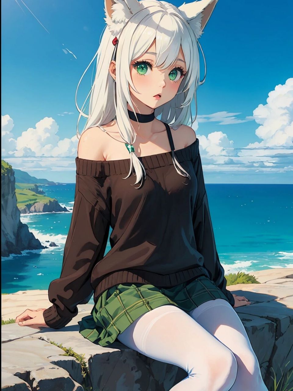 秋分至 #二次元# #我爱二次元# #动漫壁纸# #ai绘画# #兽人# #兽娘