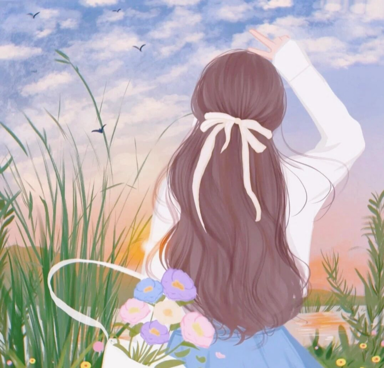 你们喜欢的优质感夕阳背影图,它来了