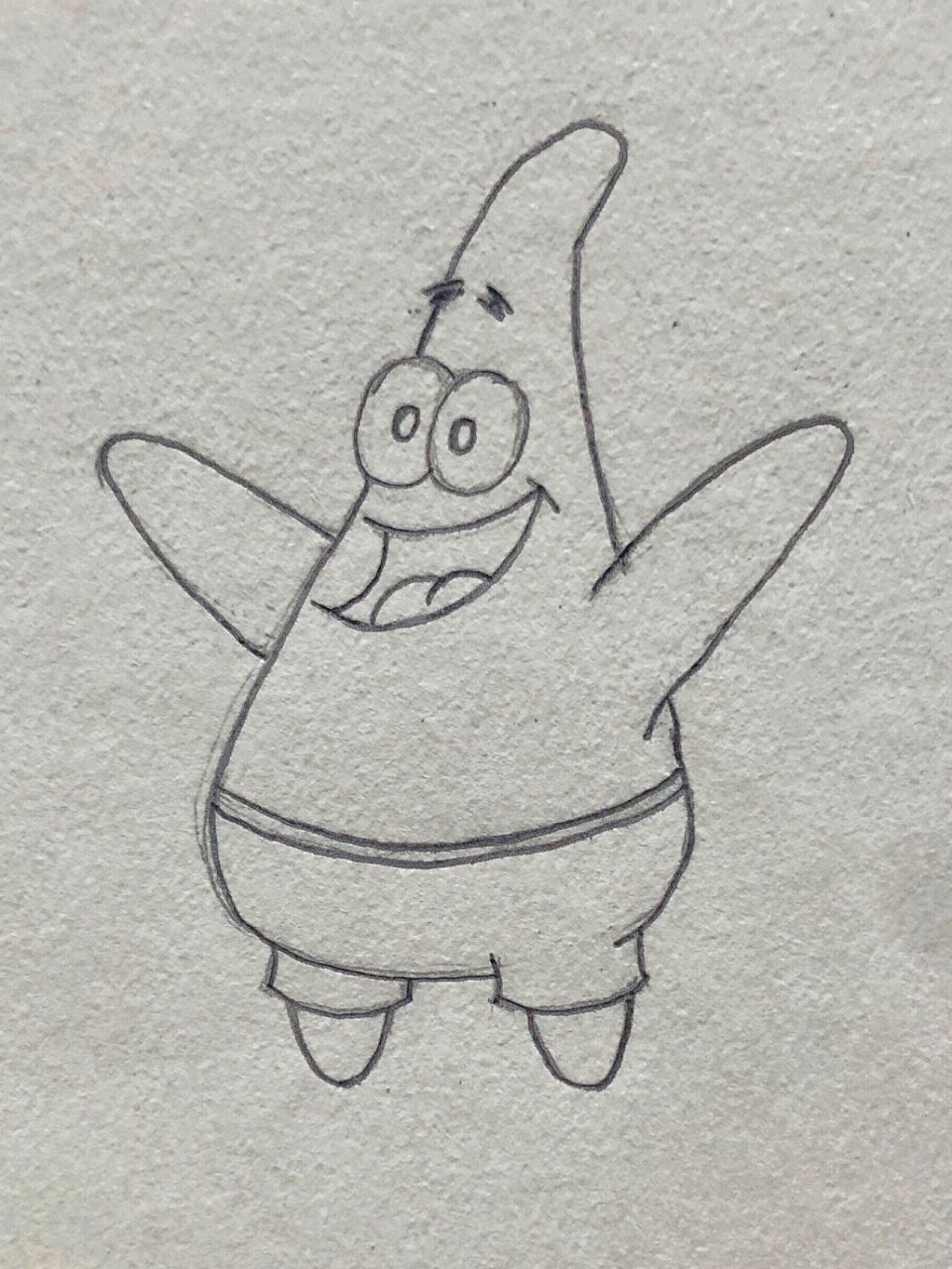 简笔画～派大星 海绵宝宝的好朋友派大星99