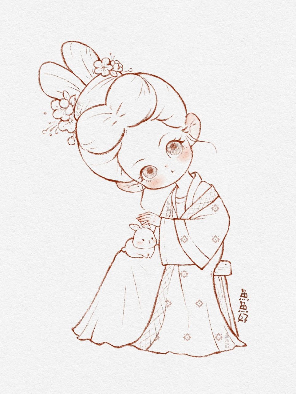 十二生肖拟人|卯兔 兔年快乐呀