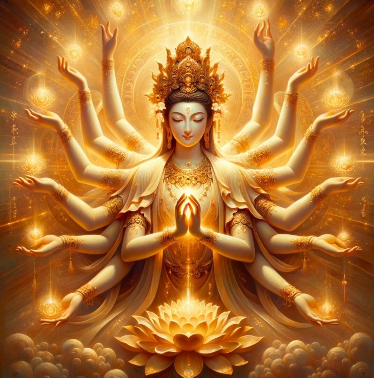 唯美千手观音  祝福每个人