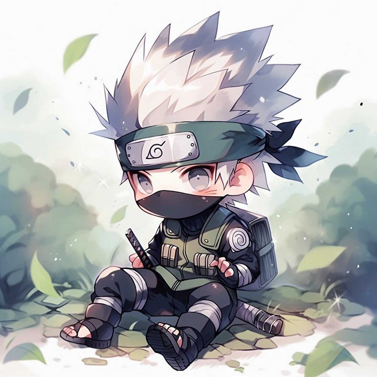 火影忍者|又帅又萌的旗木卡卡西~ 这么萌的卡卡西,你们见过吗