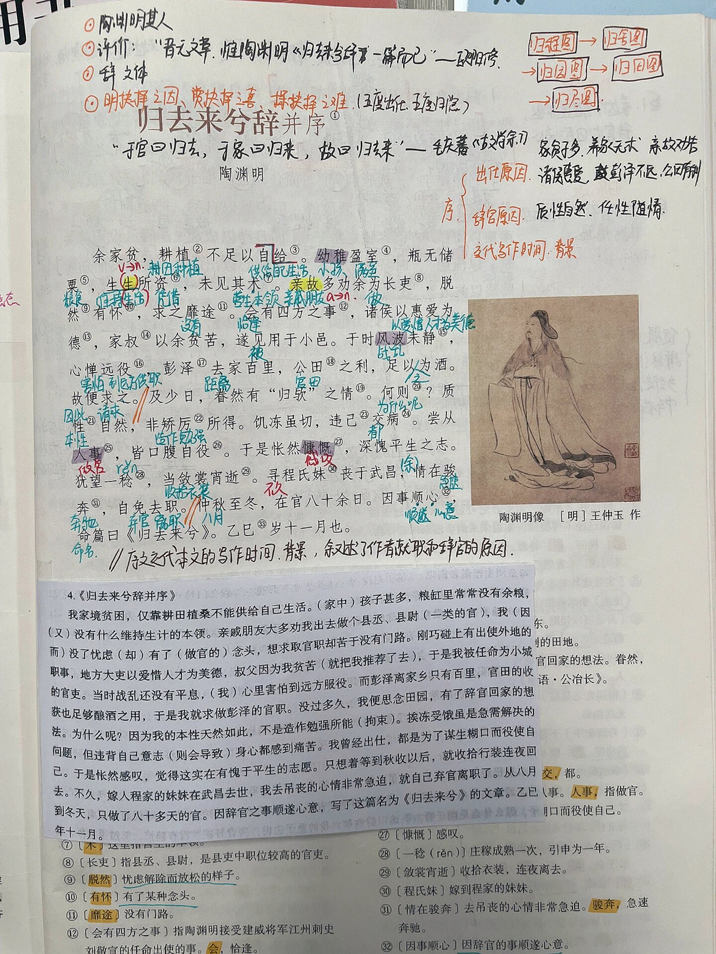 《归去来兮辞》