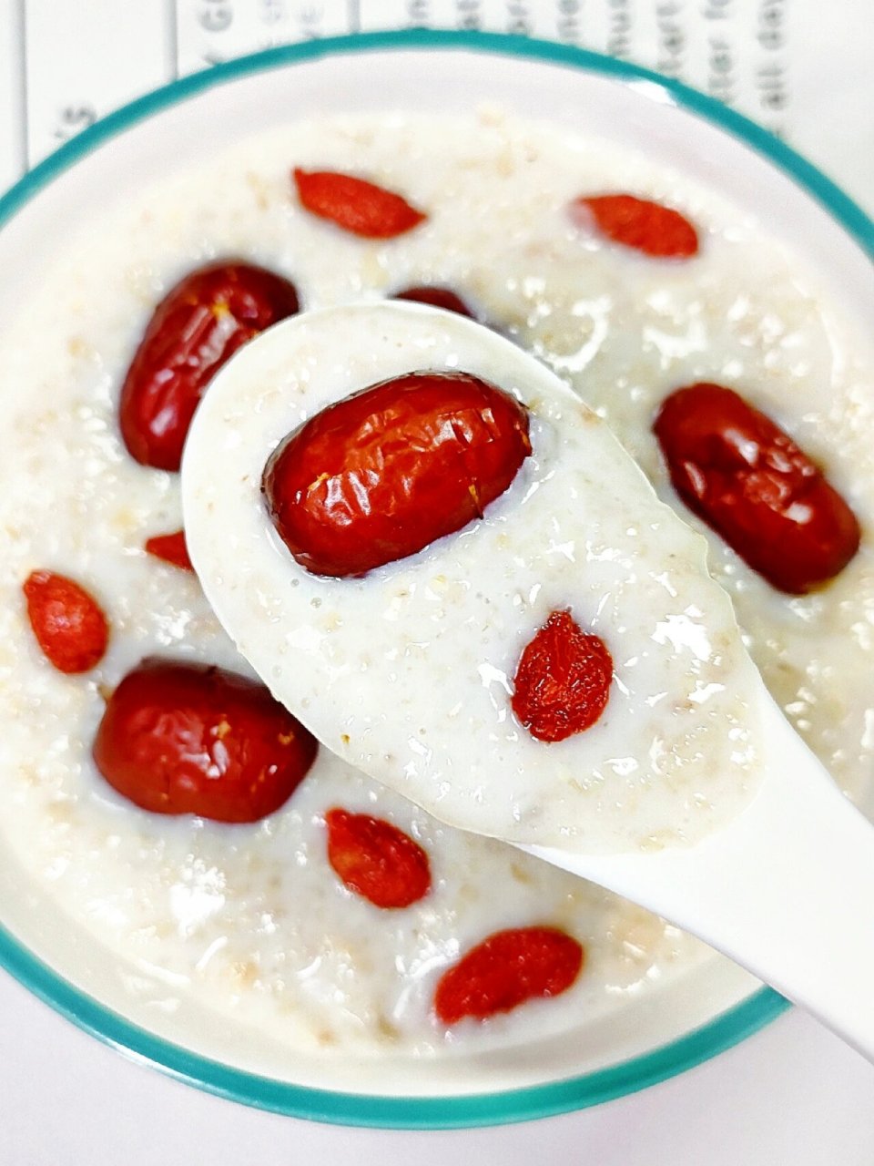 红枣牛奶燕麦粥,奶香浓郁又养颜6015 96十分钟搞定巨好吃的红枣