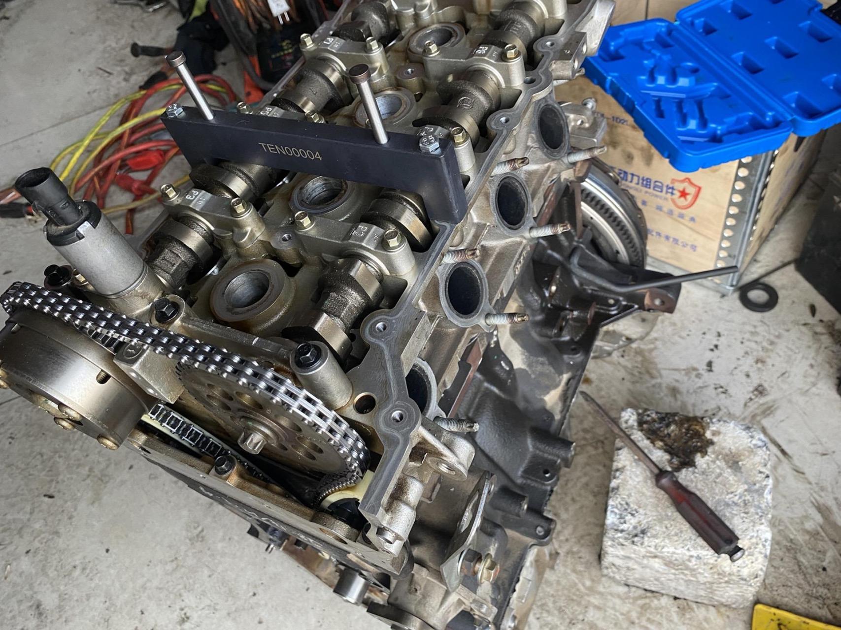 众泰t600,荣威350,名爵mg3mg5,正时链条安装图解,需要的老铁拿走不谢.