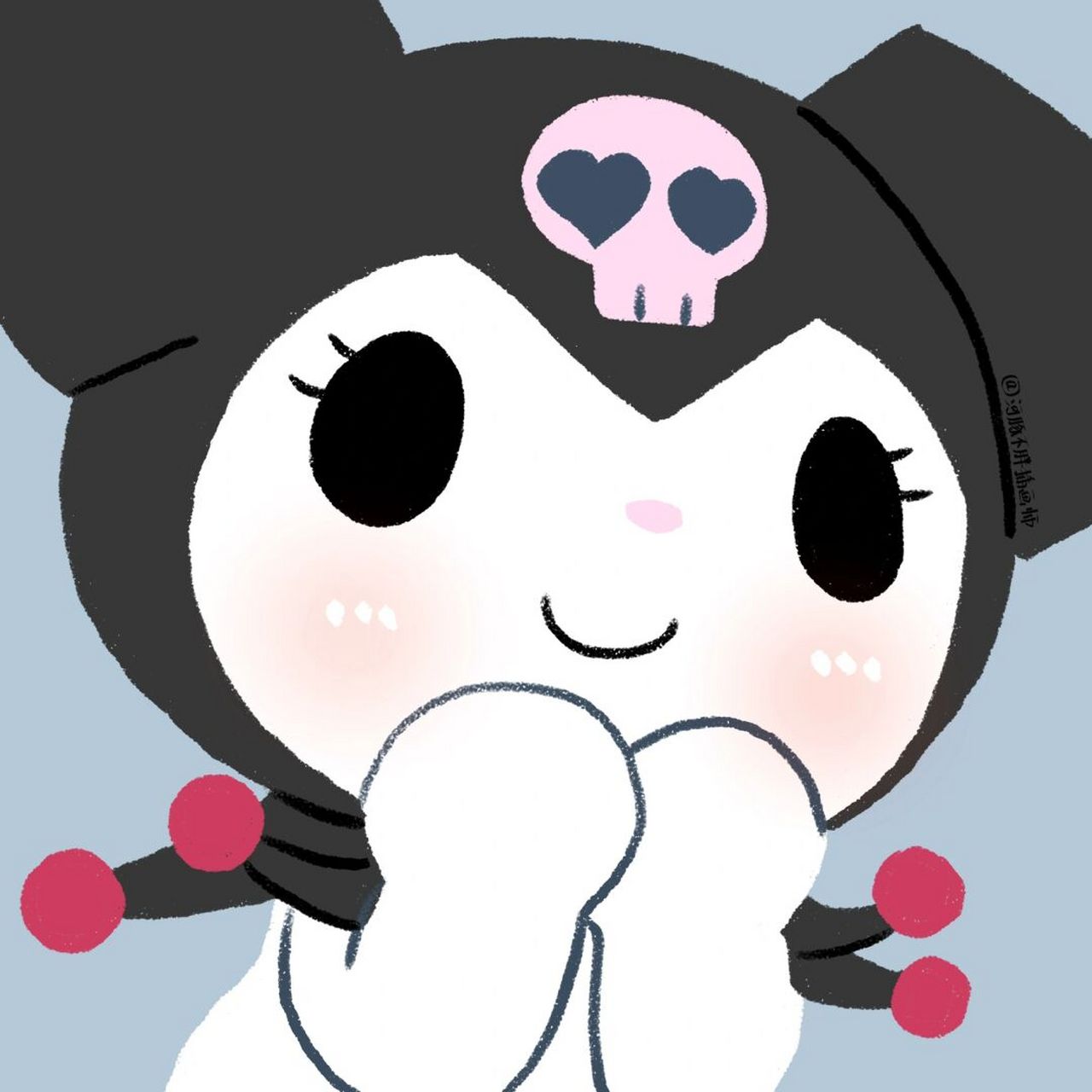 情侣头像分享# #情头# #库洛米巴库# #优质情头# #动漫情头# #巴 