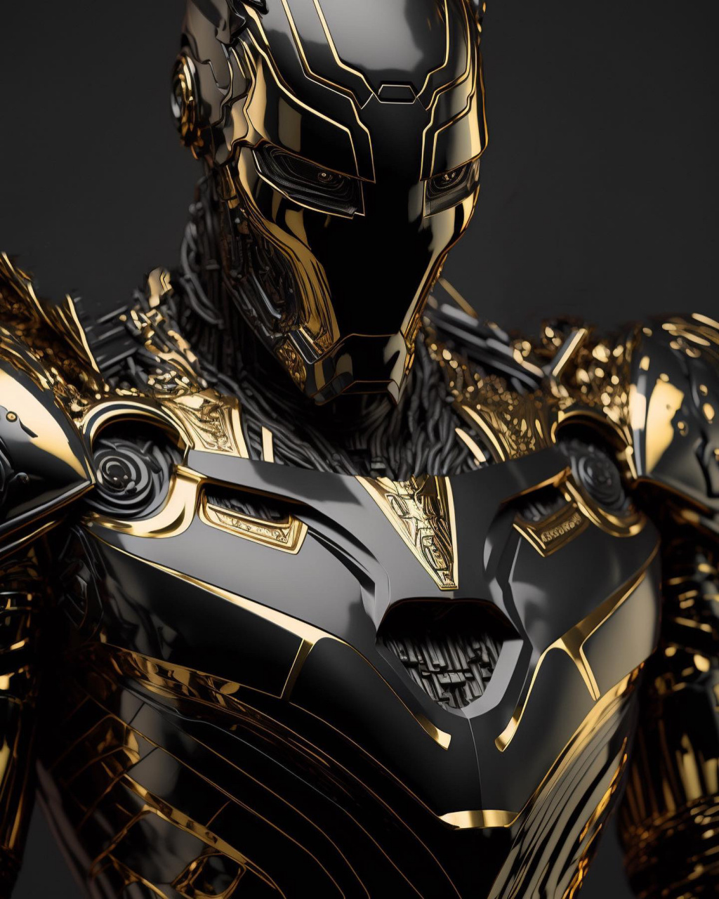 黑金机甲钢铁侠系列头像