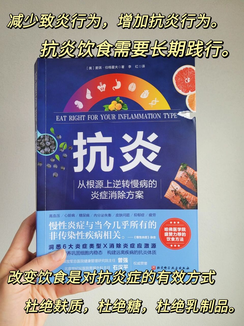 《抗炎》书籍【总结】 #不懂就问有问必答# 	 学习完了《抗炎》这本书