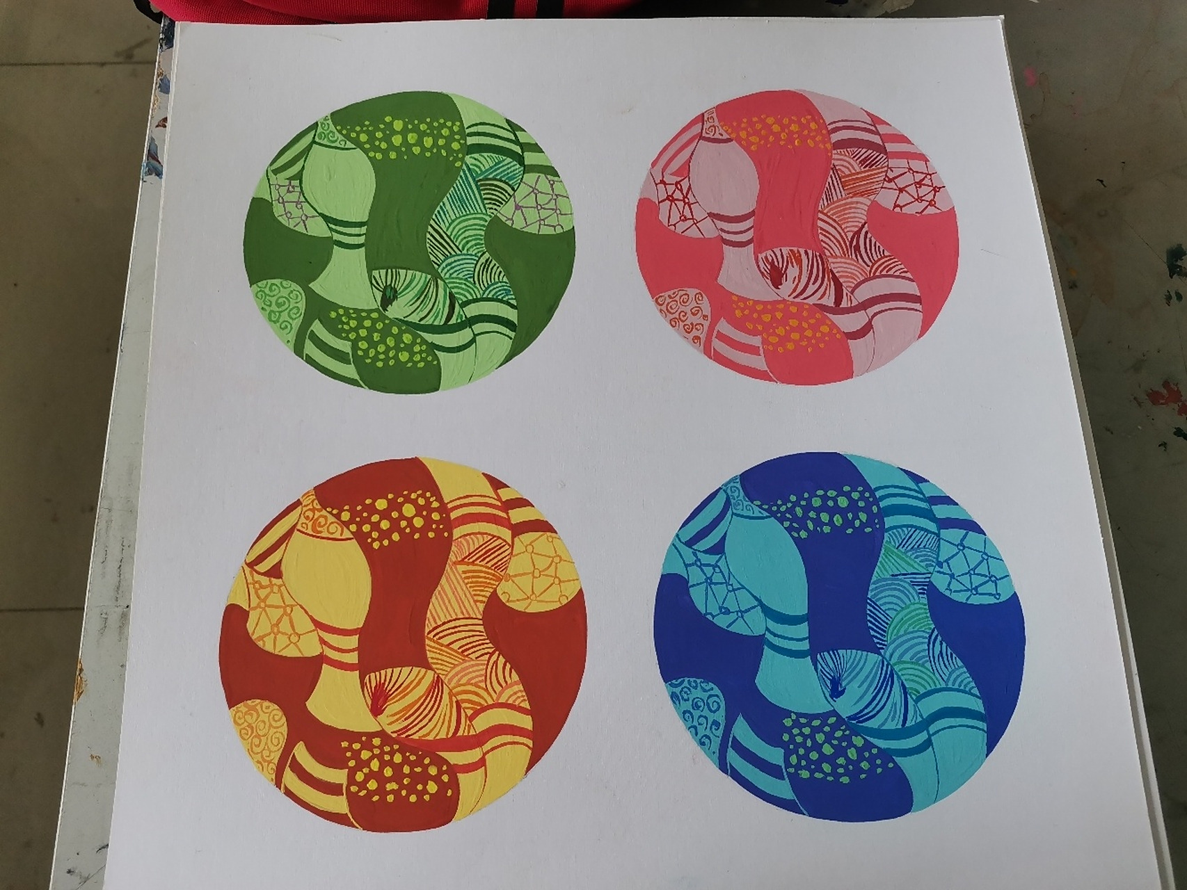 色彩构成 色构作业来啦 ～干货满满