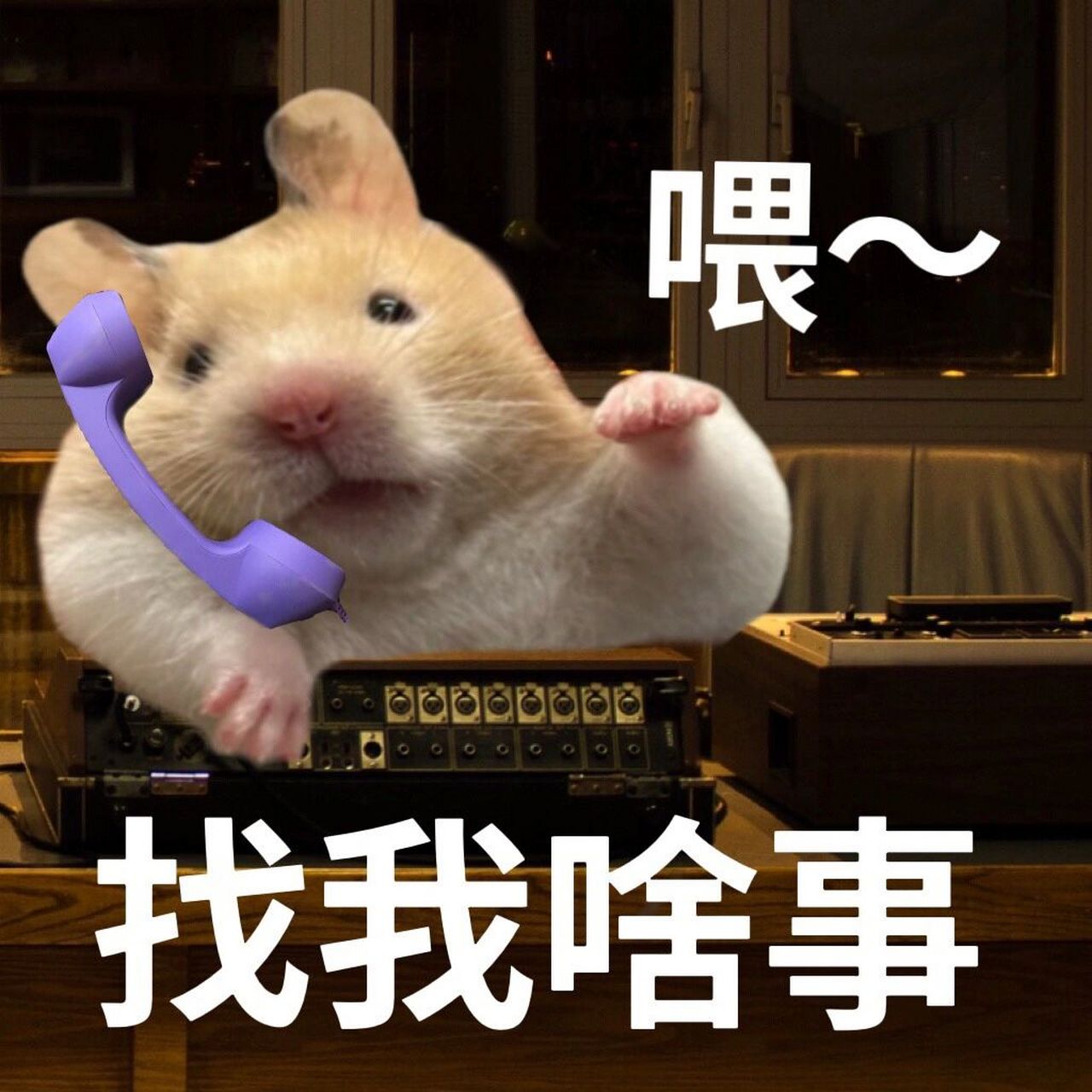 我也有专属鼠鼠表情包啦 感谢9393 给小许做的表情包,实在太可爱