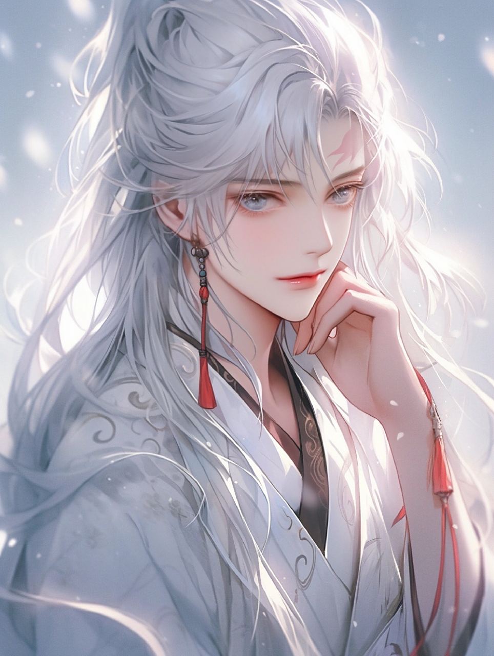 古风 |银发美男|情头