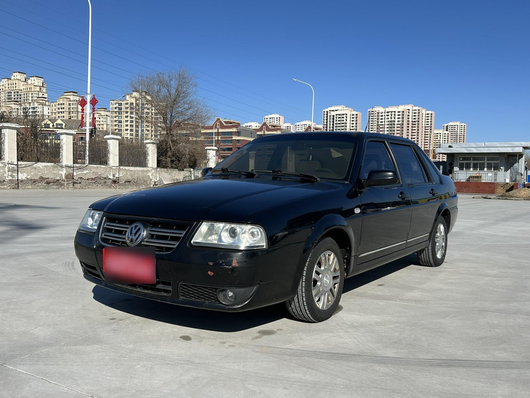 自动挡顶配桑塔纳3000 志俊 本市市区领导一手车 一万多一丢!