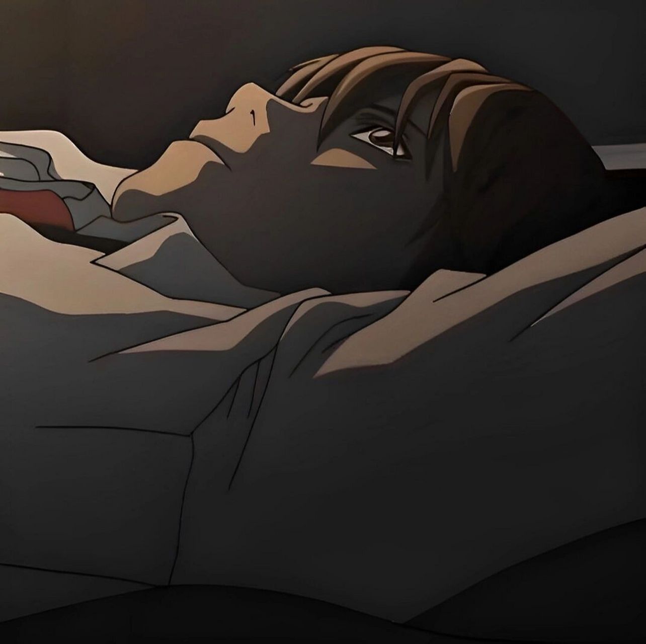 夜神月头像 喜欢的请点个赞 #死亡笔记# #夜神月# #动漫男头# #ph团队