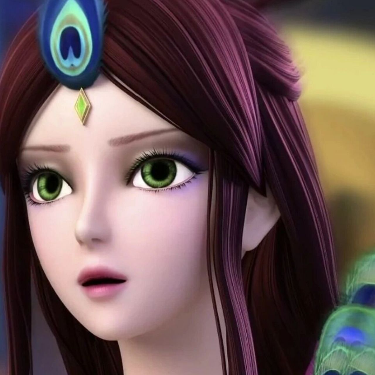 盘点叶罗丽黑化后的～黑孔雀 93939393979