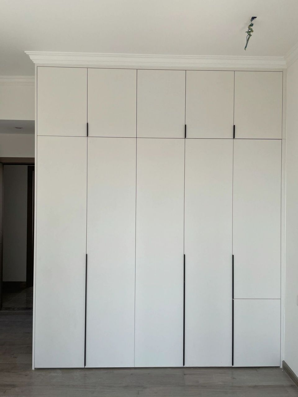 千年舟主卧平开门衣柜拉直器长拉手 项目地址:奥林匹克东奥苑 柜体