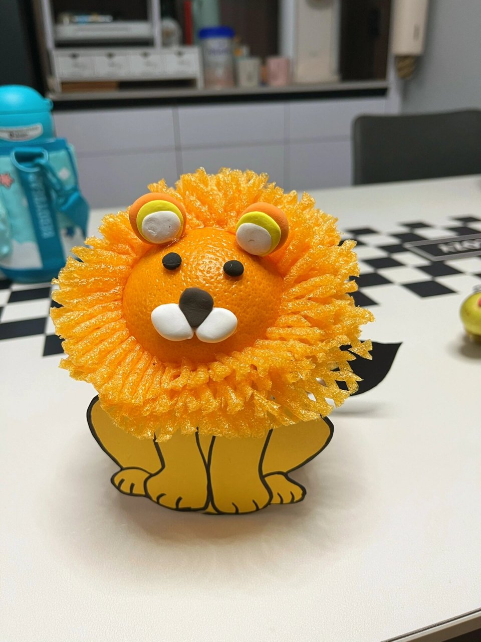 水果娃娃,幼儿园手工 幼儿园开始做手工了吗?