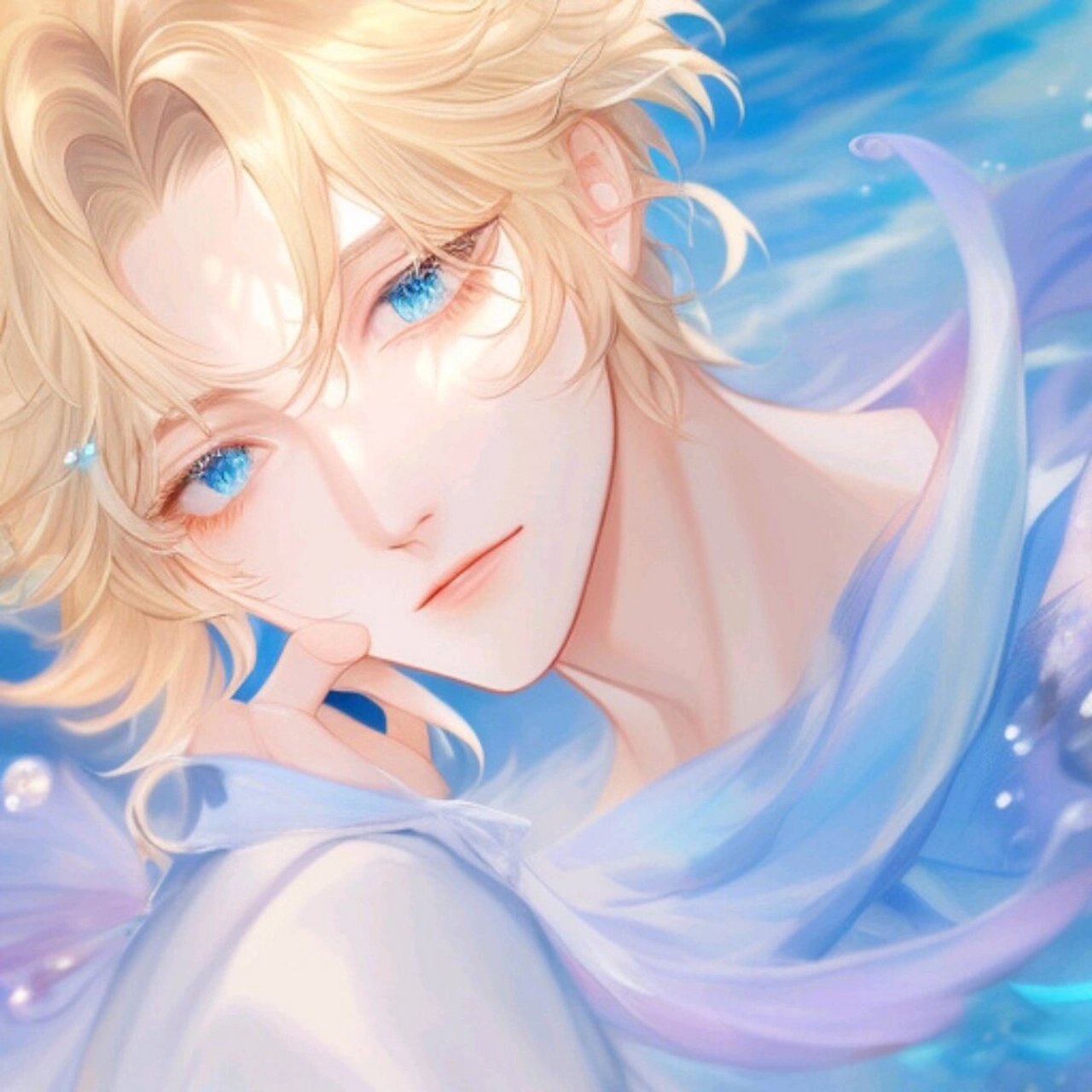 glow男头像|人鱼系列