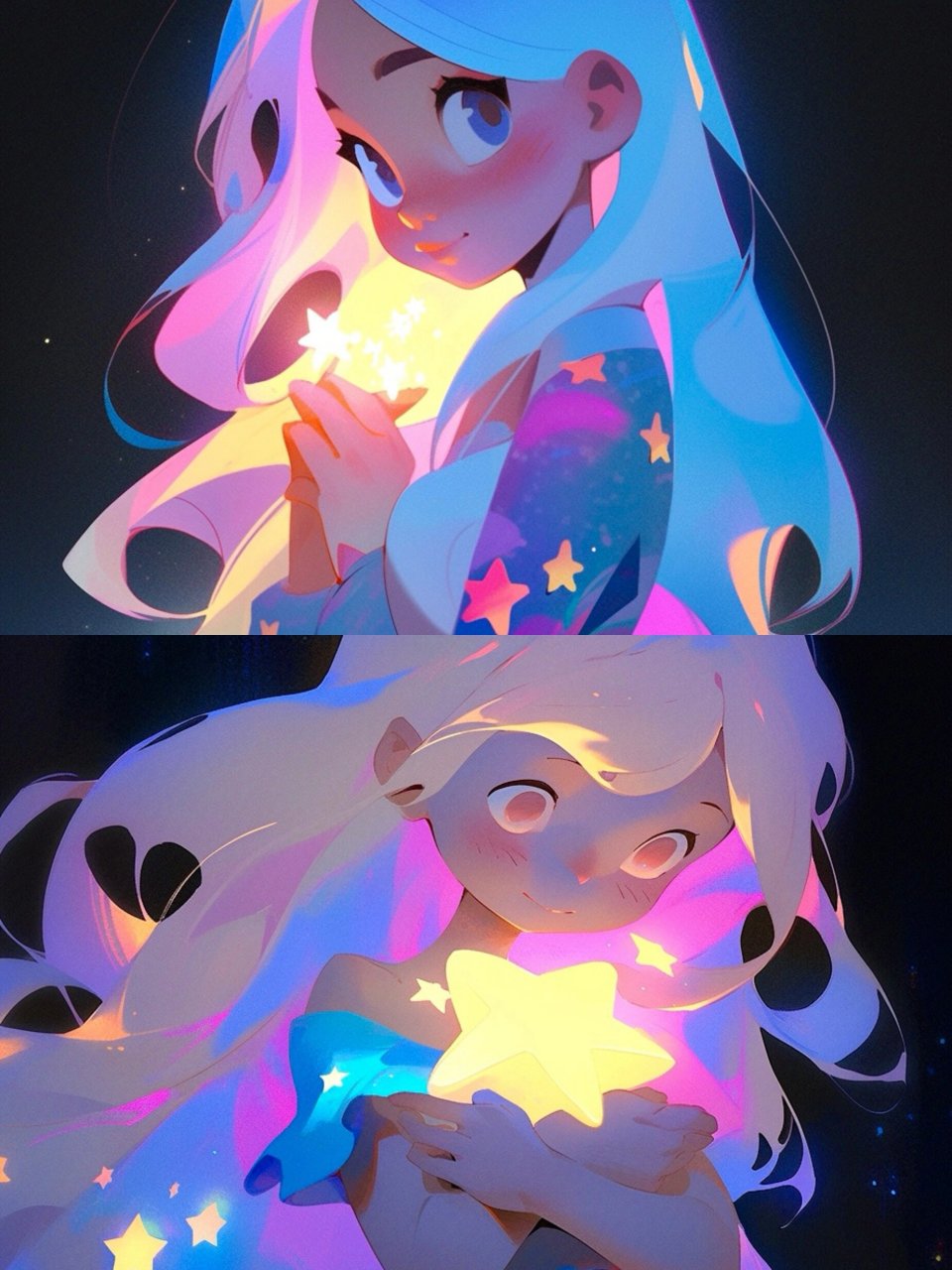 99手捧星星的女孩